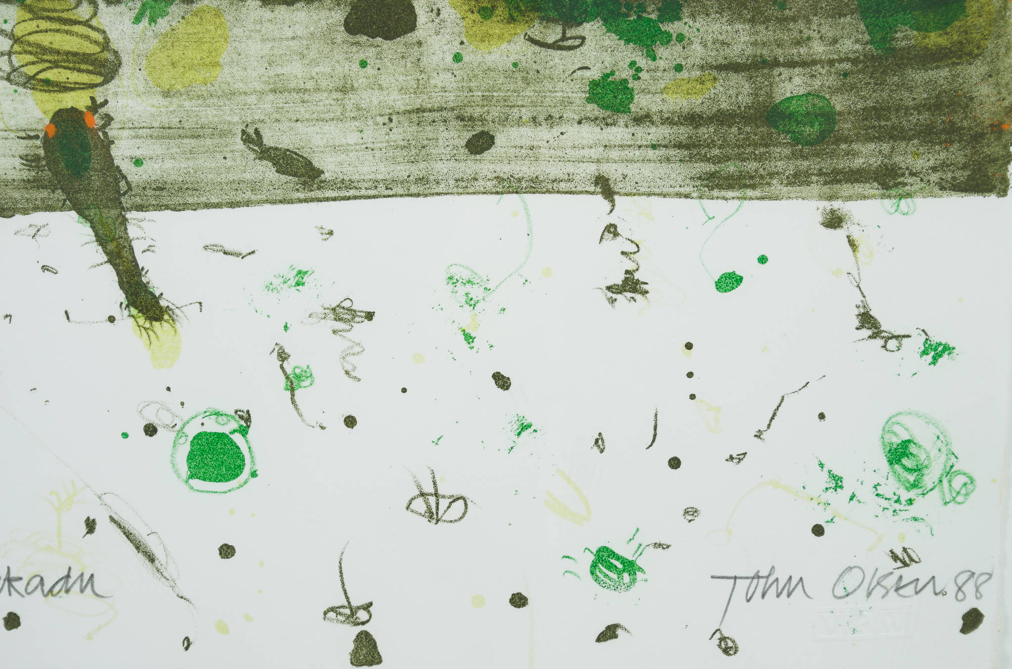 John Olsen 'Frog at Kakadu'