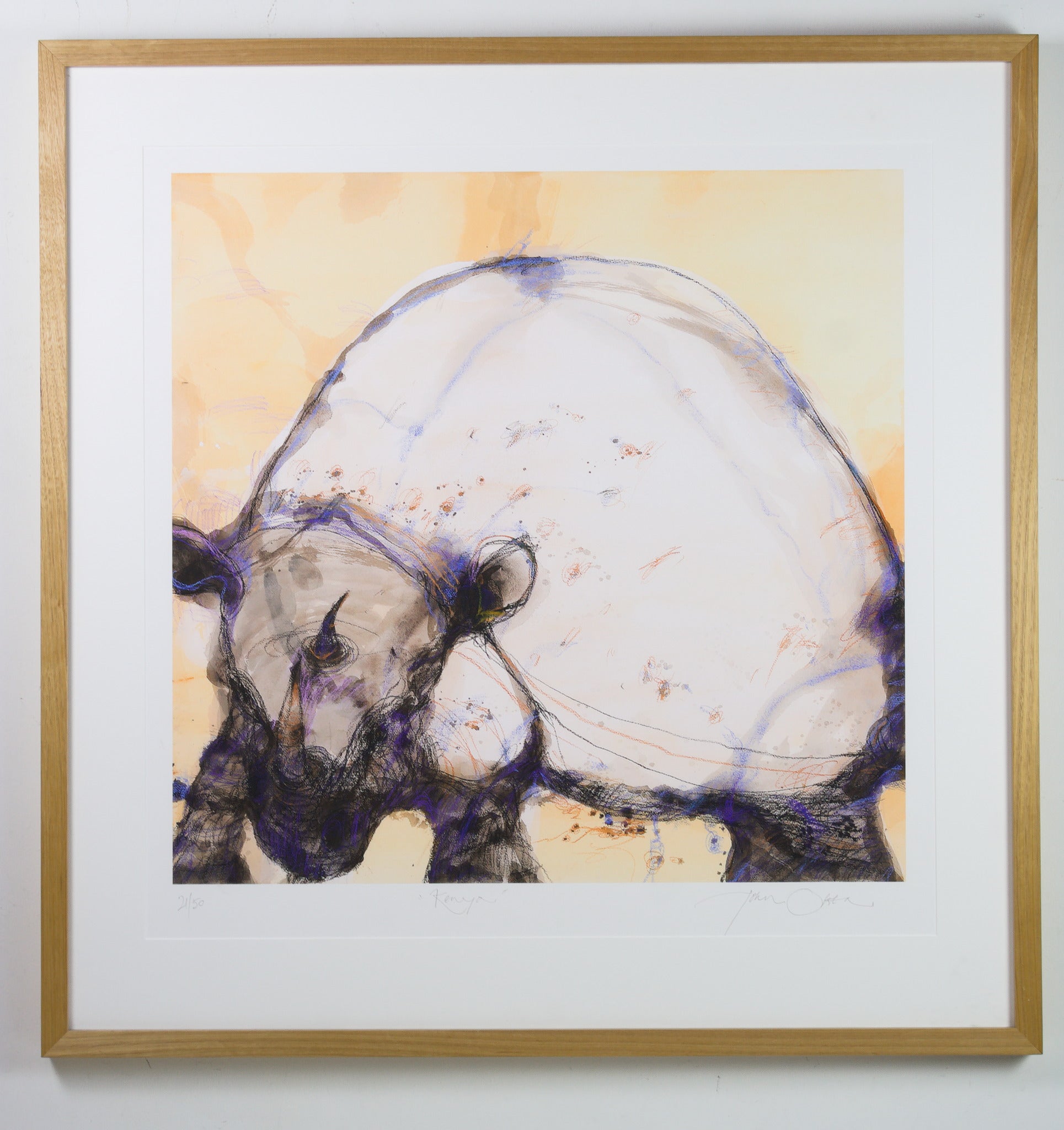 John Olsen 'Kenya' – Art and Collectors