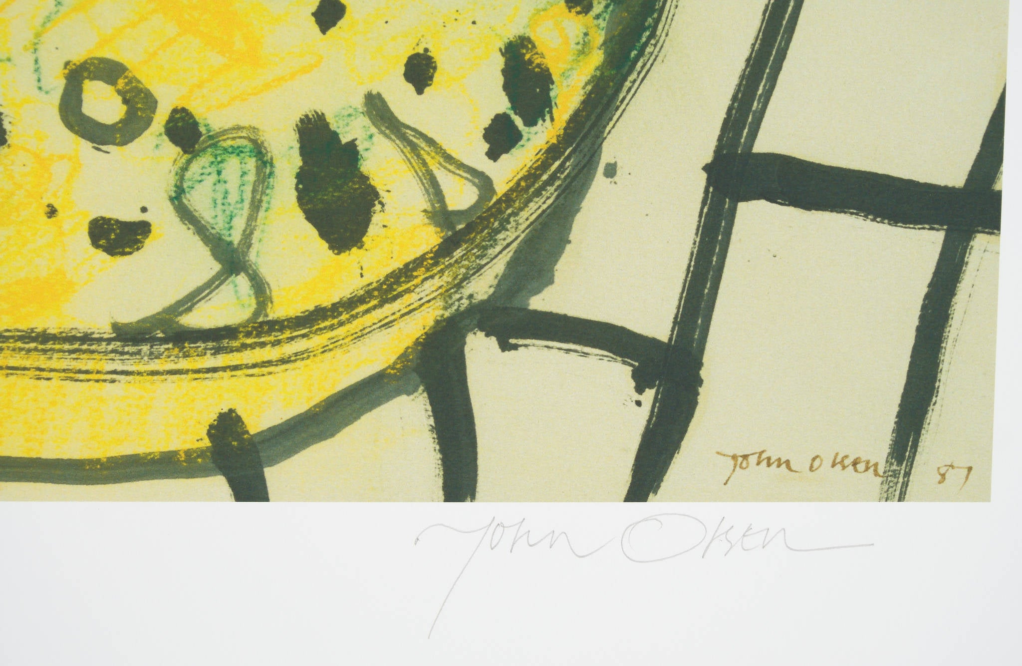 John Olsen 'Mouse and Gorgonzola'