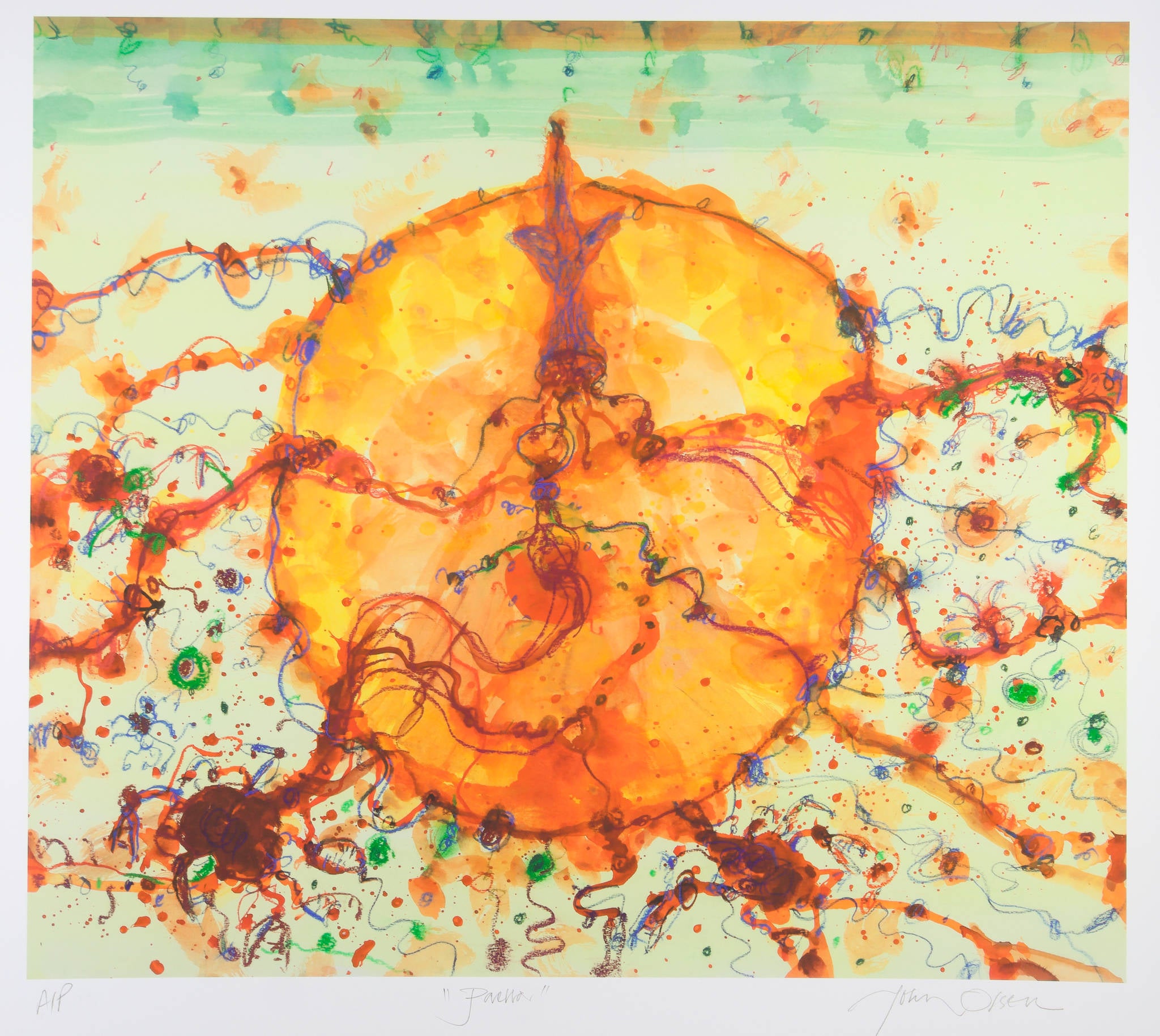 John Olsen 画集　ジョン•オルセン John Olsen, Last of a Pivotal Group of Australian Artists