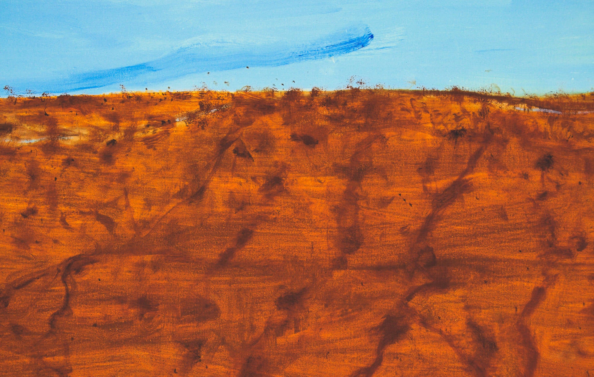 John Olsen 'Simpson Desert'