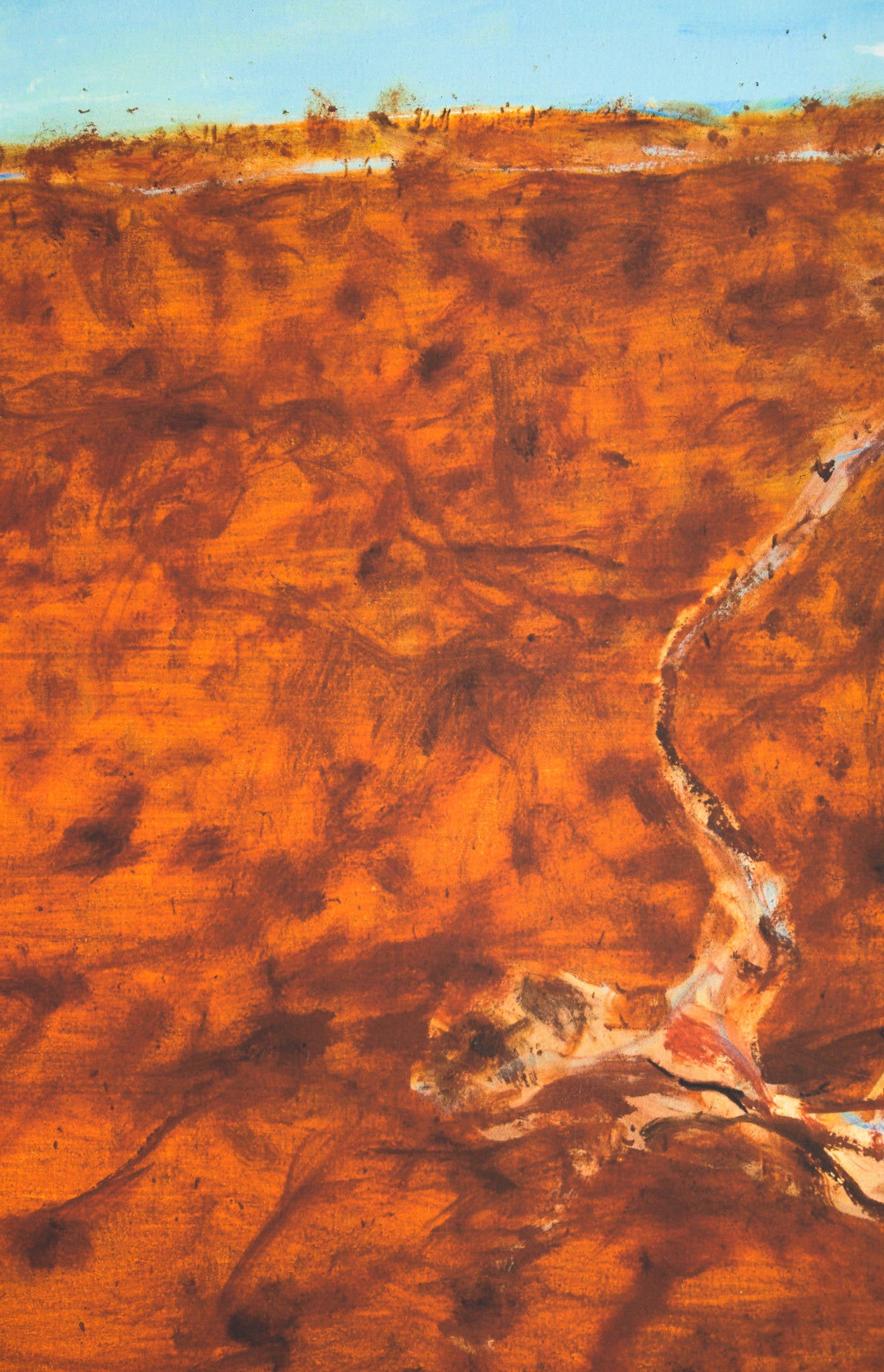 John Olsen 'Simpson Desert'