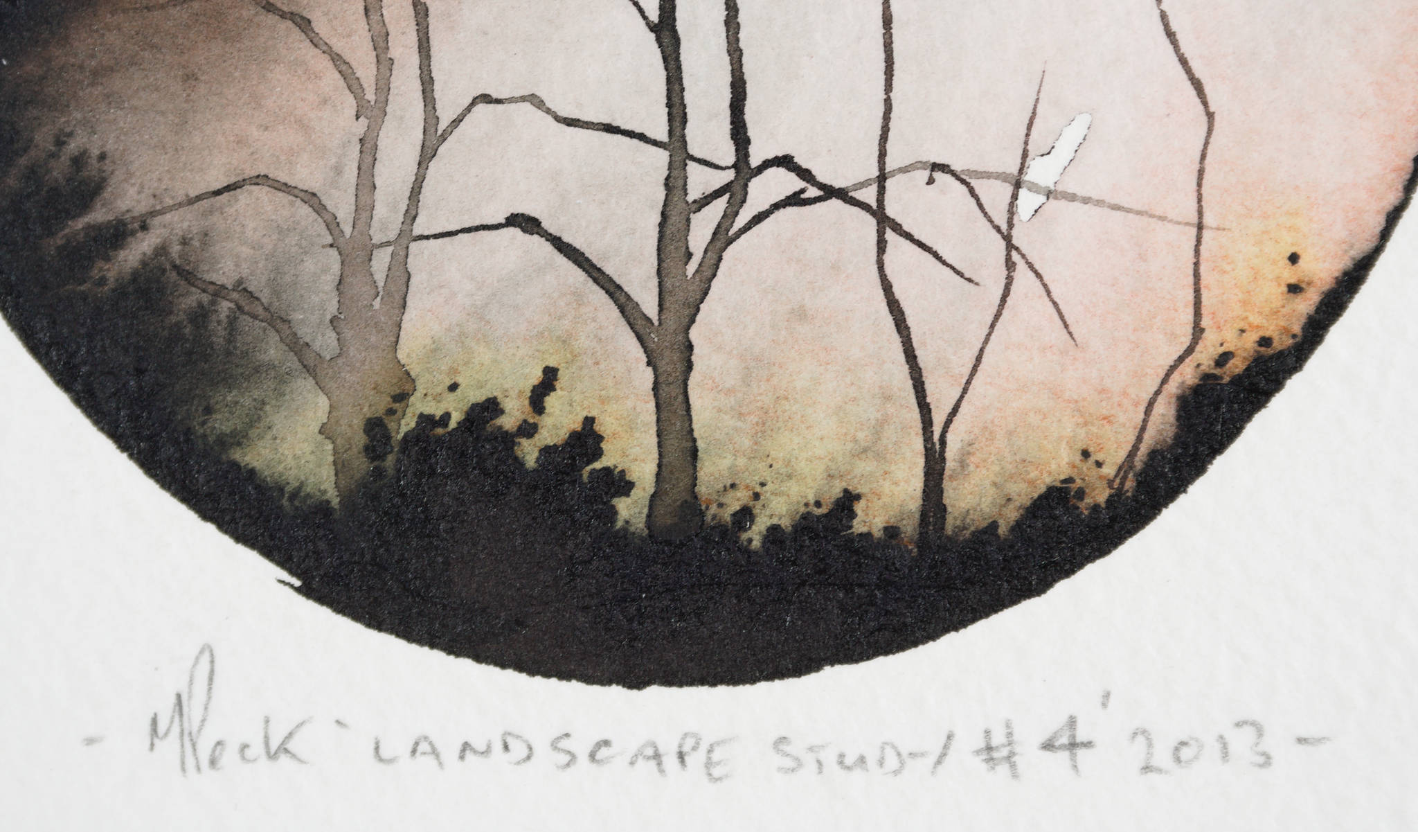 Michael Peck 'LANDSCAPE STUDY #4'