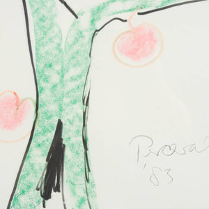 John Perceval 'Nude Figure with Cherry Tree'