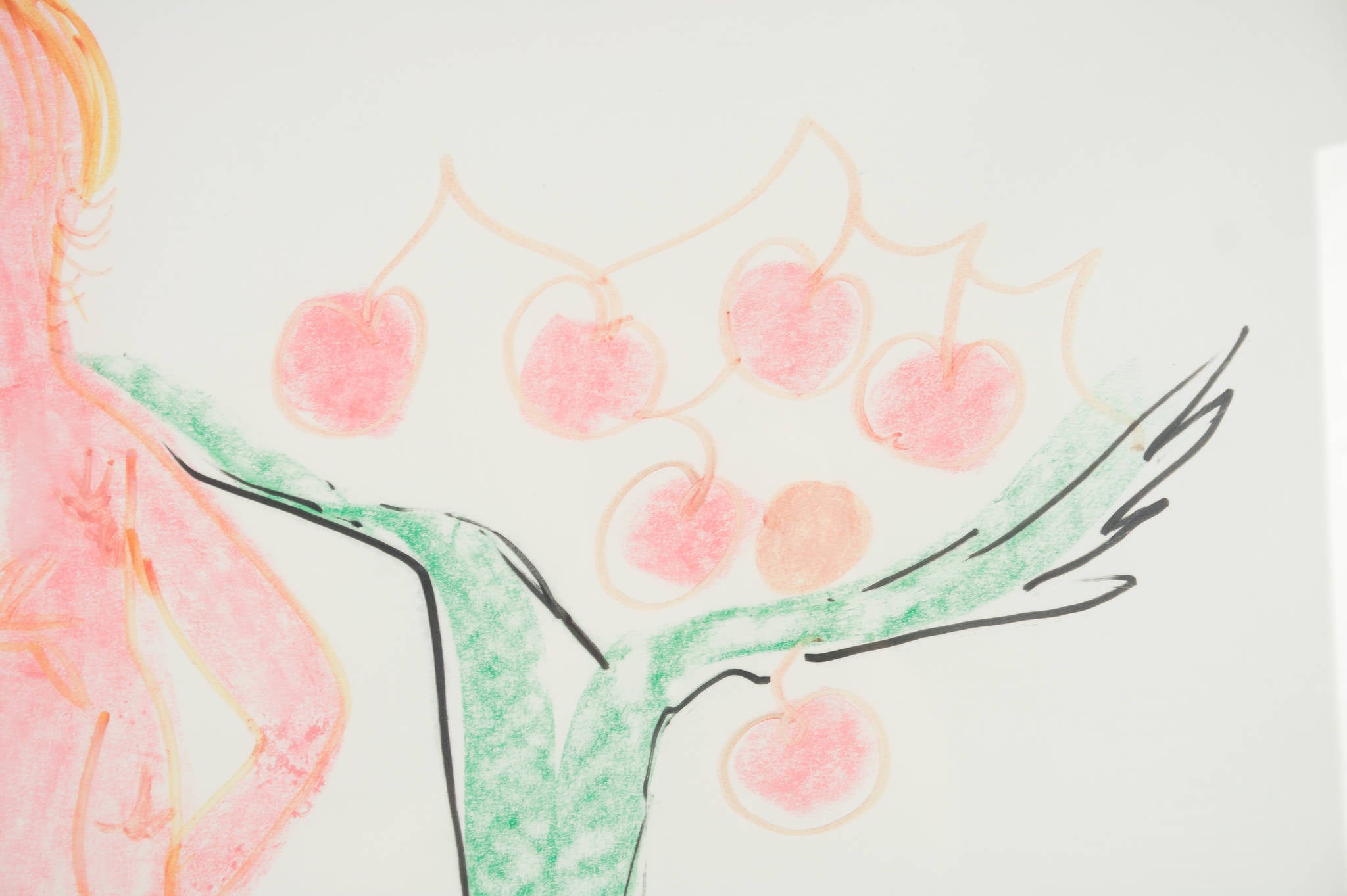 John Perceval 'Nude Figure with Cherry Tree'