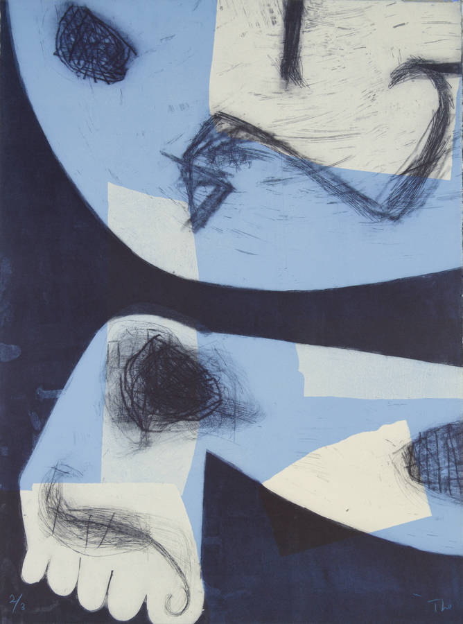 Mark Schaller 'The Tempest (Blue)'