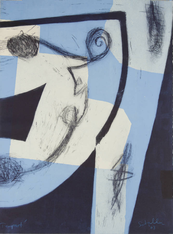Mark Schaller 'The Tempest (Blue)'