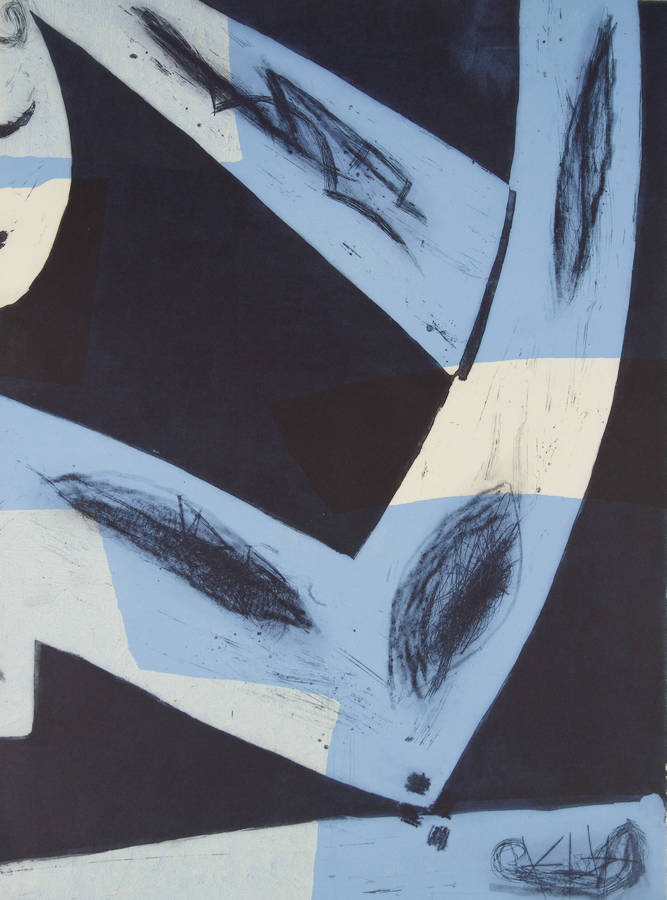 Mark Schaller 'The Tempest (Blue)'