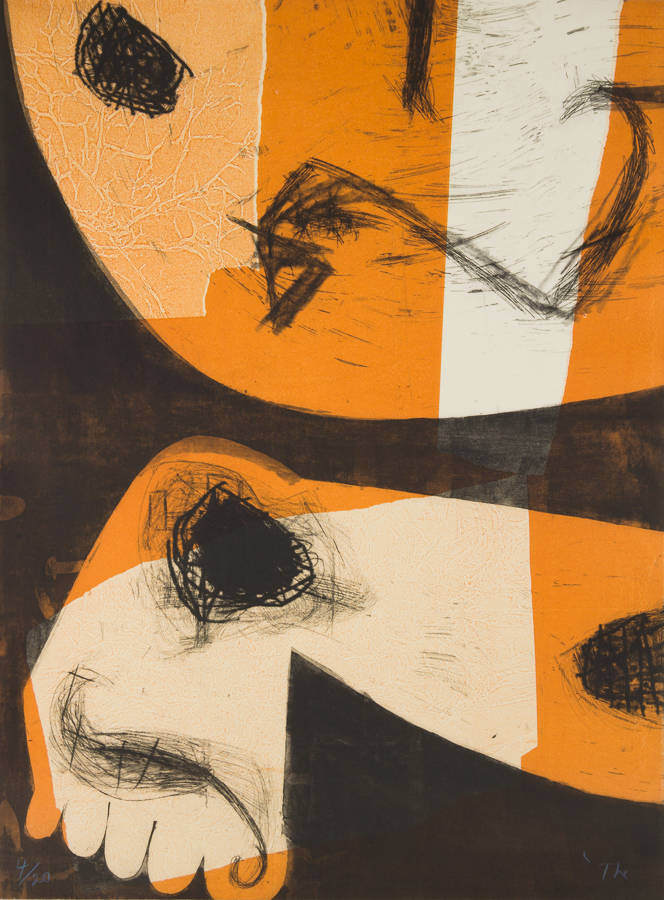 Mark Schaller 'The Tempest (Orange)'