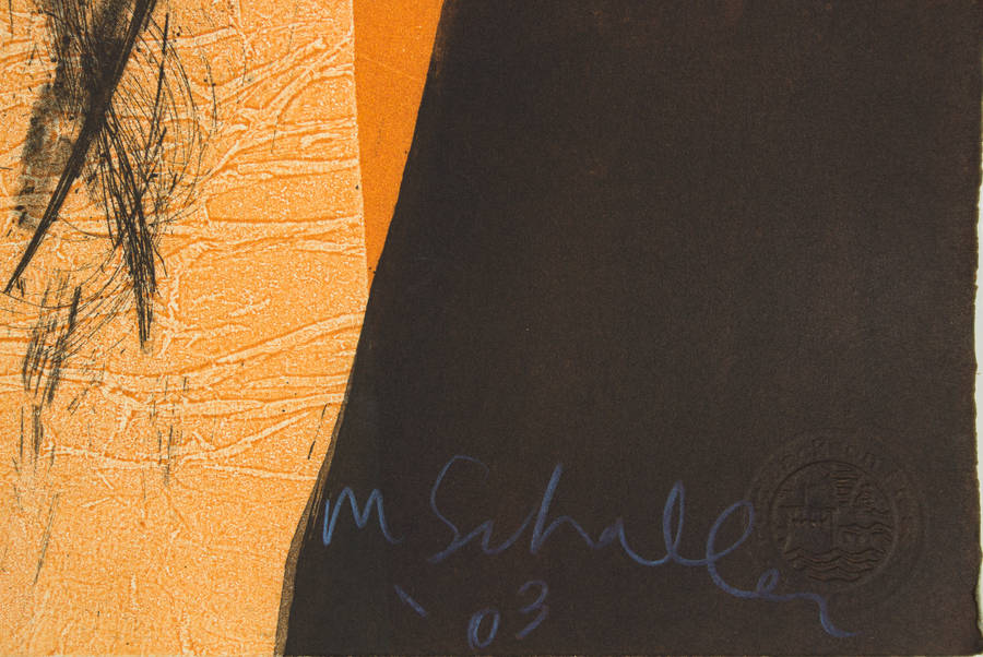 Mark Schaller 'The Tempest (Orange)'