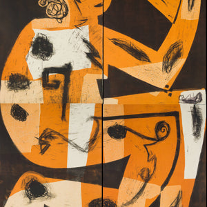 Mark Schaller 'The Tempest (Orange)'