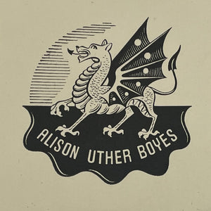 Eric Thake 'Bookplate for Alison Uther Boyes'