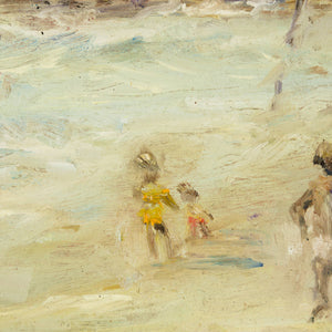 Australian School (Mid Century) 'Impressionist Beach Scene'