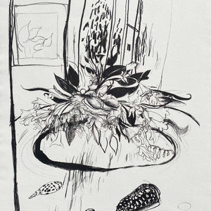 Brett Whiteley 'Flowers on the Table'