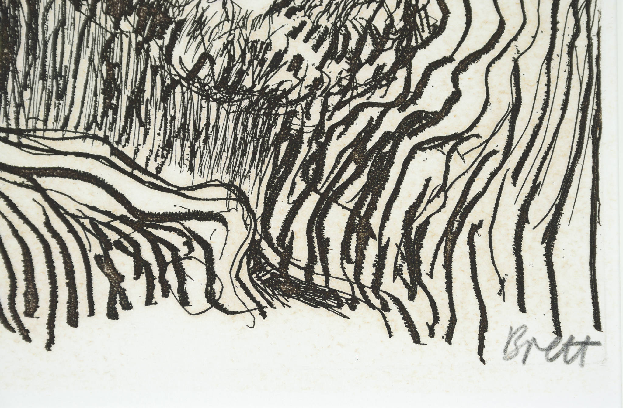 Brett Whiteley 'Self Portrait, One of a Dozen Glimpses 1983 (Another Way of Looking at Vincent Van Gogh)'