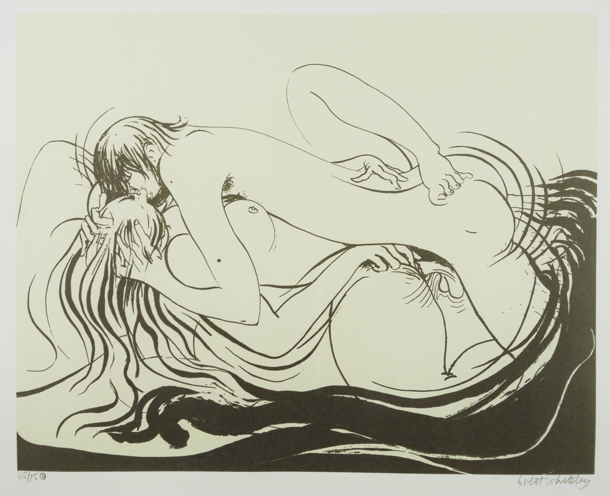 Brett Whiteley 'The Lovers'