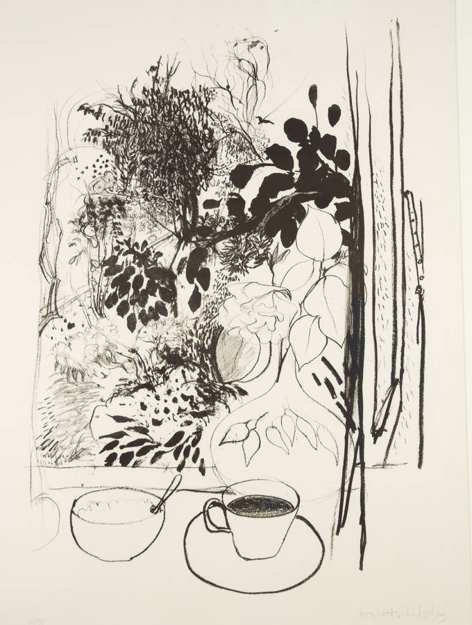 Brett Whiteley 'View of the Garden'