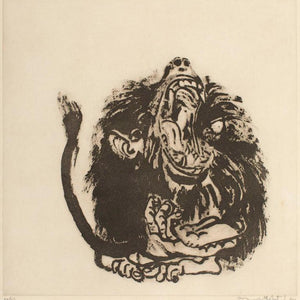 Brett Whiteley 'Young Baboon'