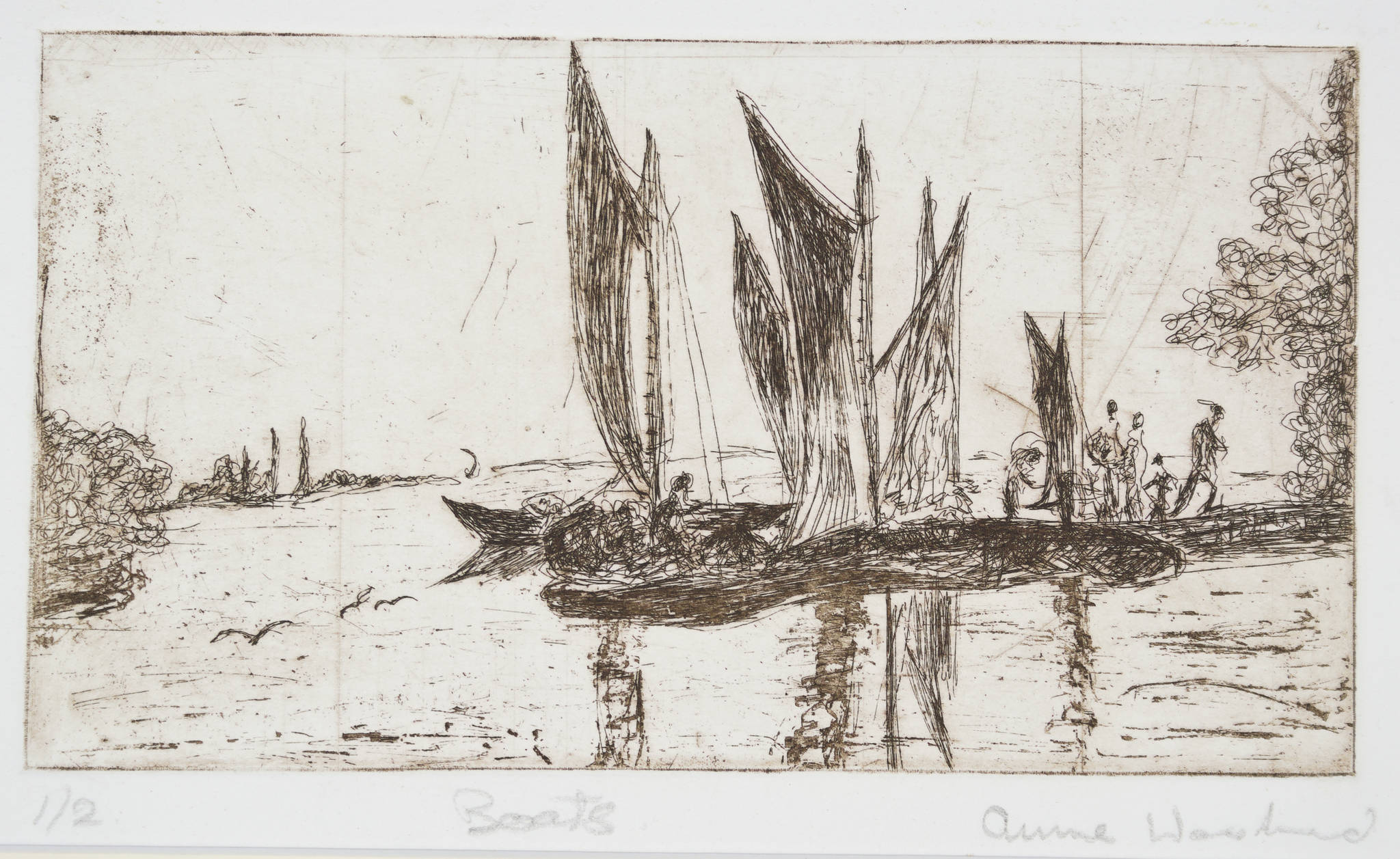 Anne Woodward 'Boats'