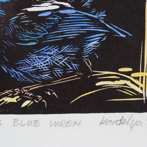 Kordelya Zhan Sui Chi 'Superb Blue Wren'