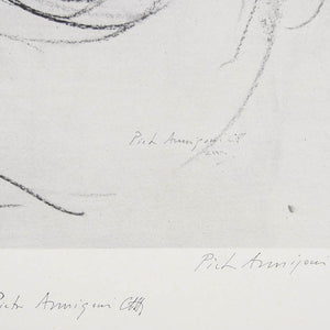 Pietro Annigoni 'Profile Study of Rosella'