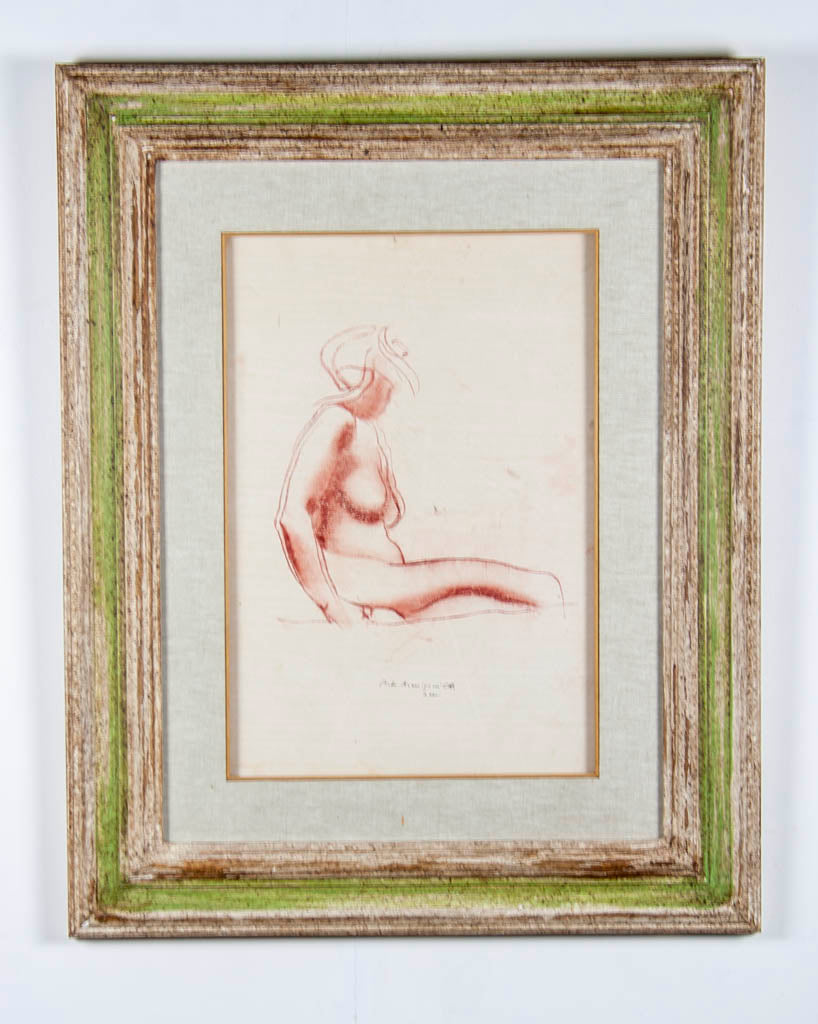 Pietro Annigoni 'Seated Nude'