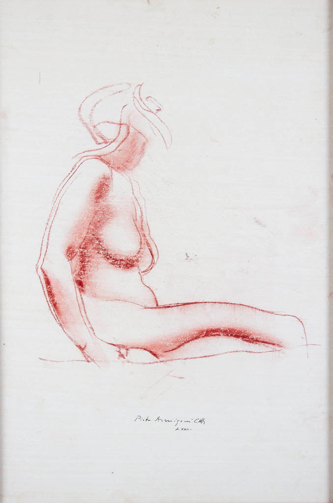 Pietro Annigoni 'Seated Nude'