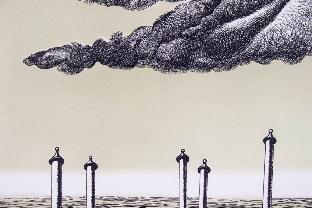 Giacomo Porzano 'Untitled (Clouds over Venice)'