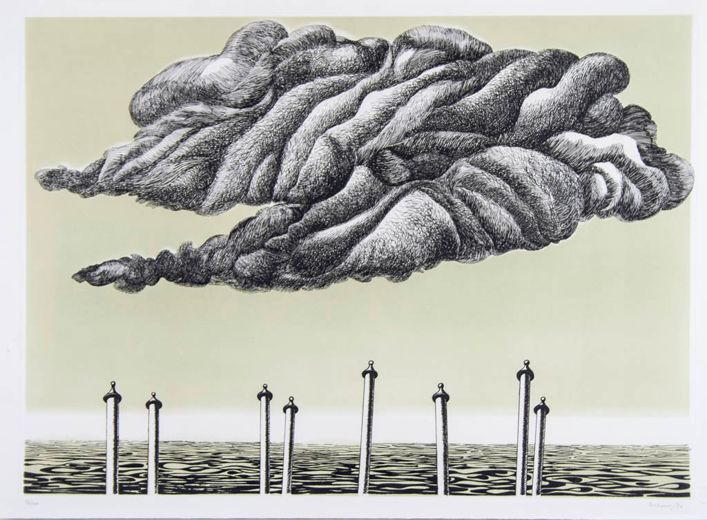 Giacomo Porzano 'Untitled (Clouds over Venice)'