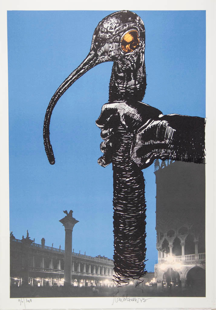 Valeriano Trubbiani 'Untitled (Ibis of the Night)'