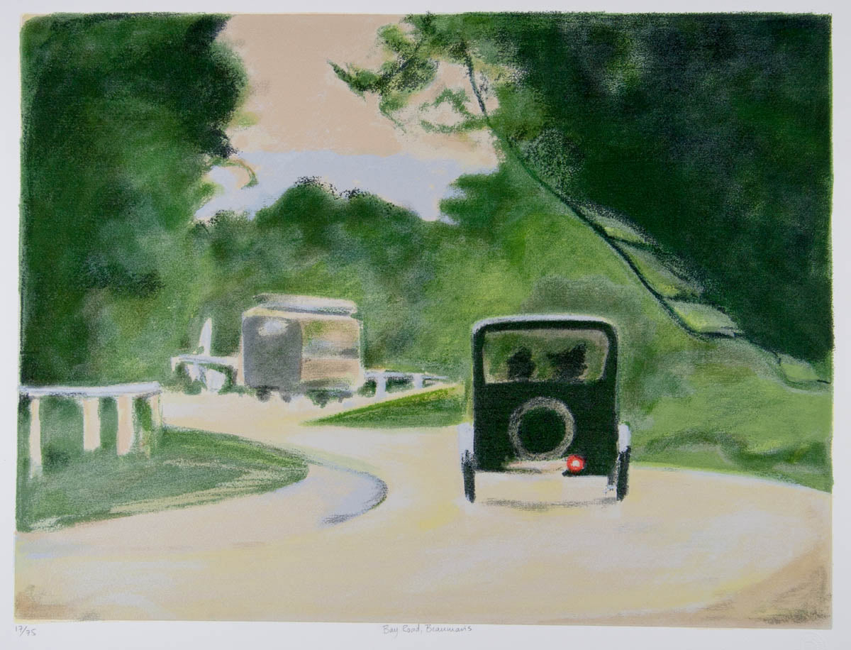 Clarice Beckett 'Bay Road, Beaumaris' - Collected by Ian
