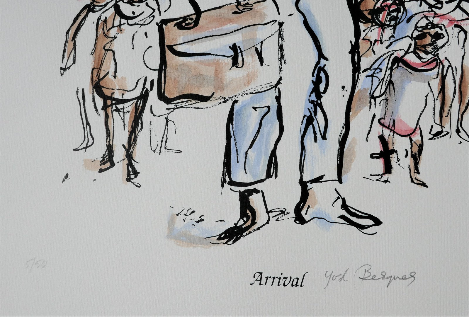 Yosl Bergner 'Arrival, from The Kimberley Album'