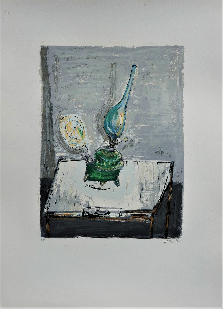 Yosl Bergner 'Crooked Lamp'