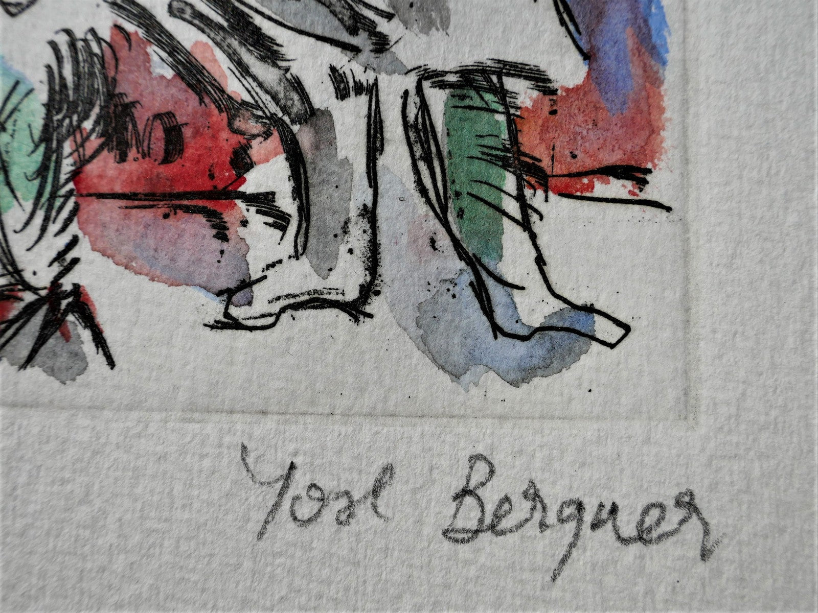 Yosl Bergner 'Kafka's Vulture'