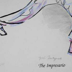 Yosl Bergner 'The Impresario, from The Kimberley Album'