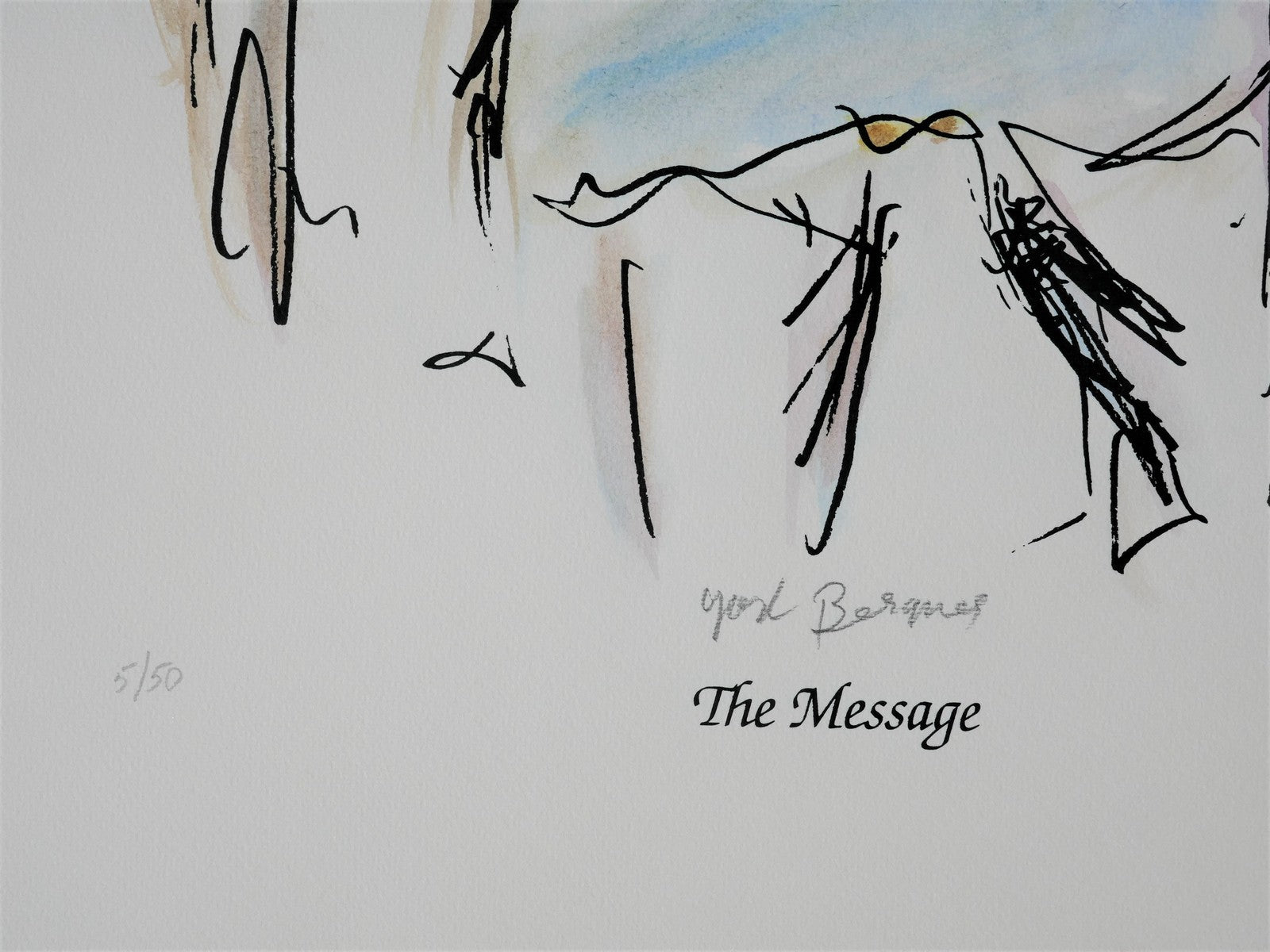 Yosl Bergner 'The Message, from The Kimberley Album'