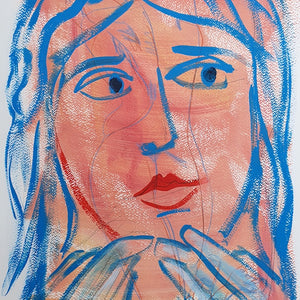 Auguste Blackman 'Blue Woman'