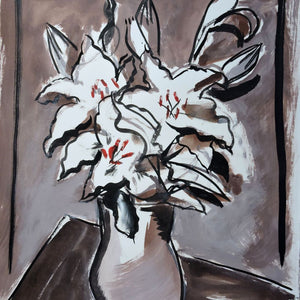 Auguste Blackman 'Lilies 2'