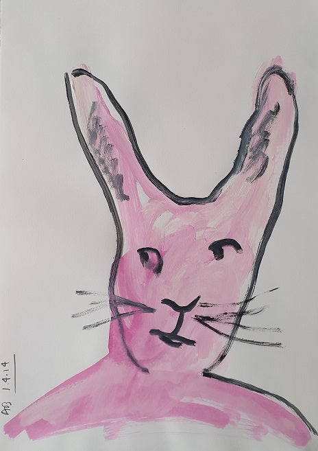 Auguste Blackman 'Surprised Bunny'