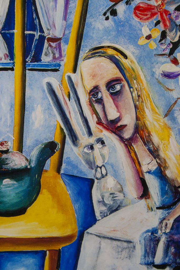 Charles Blackman 'Alice on the Table'