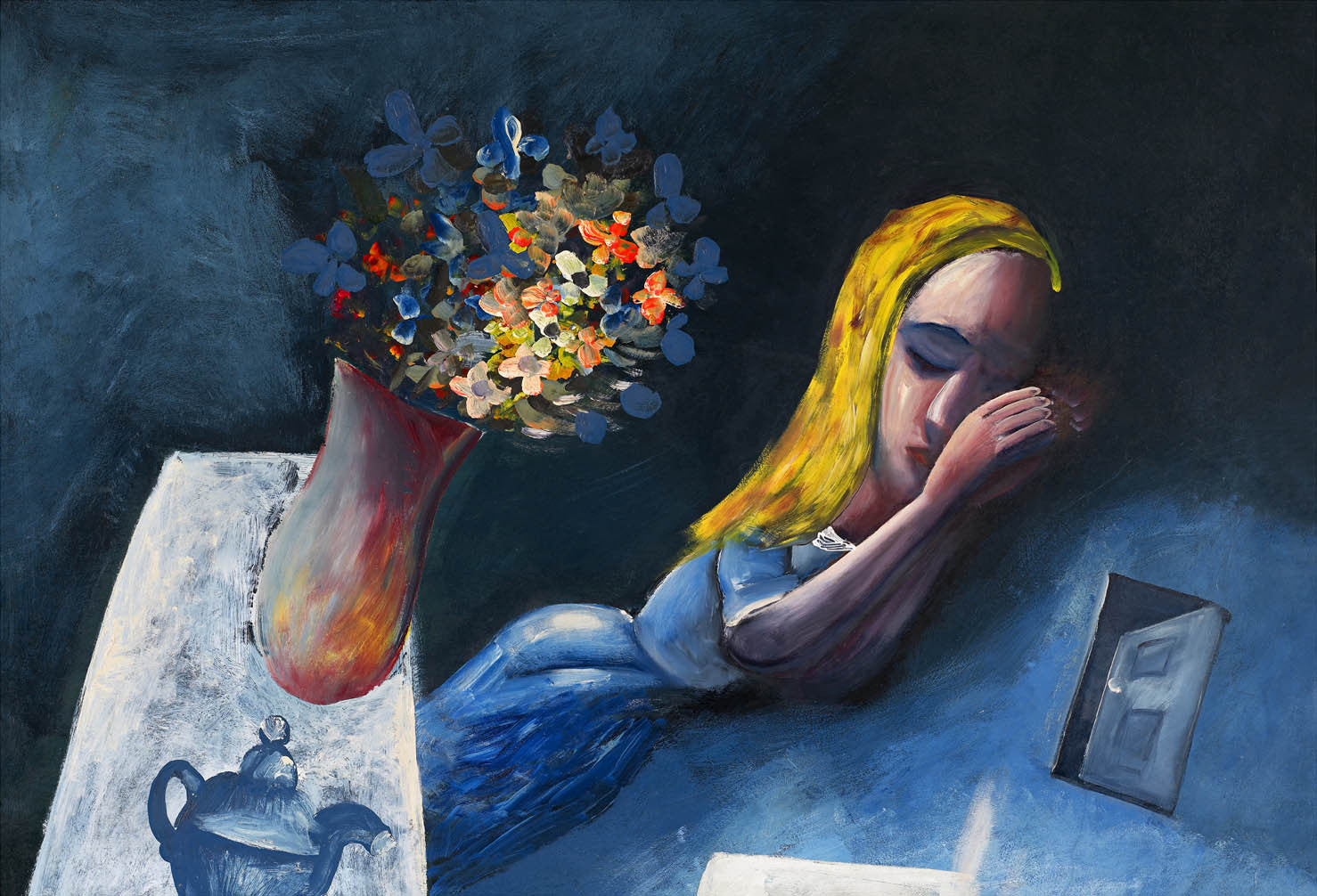 Charles Blackman 'Dreaming Alice' - archival pigment print on paper