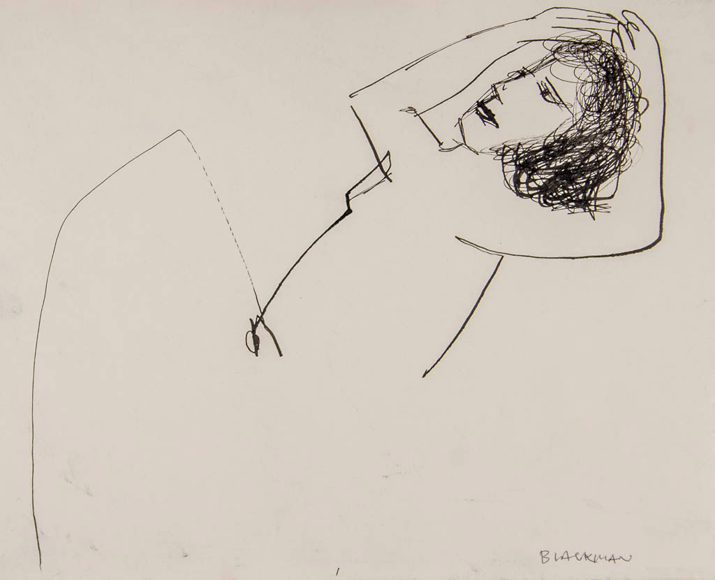 Charles Blackman 'Girl lying down'