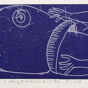 Charles Blackman 'Mythological Fish'