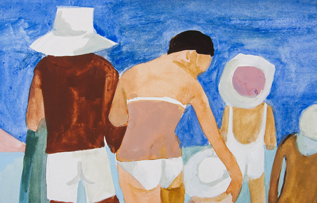 Dorothy Braund 'Untitled (Day at the Beach)'