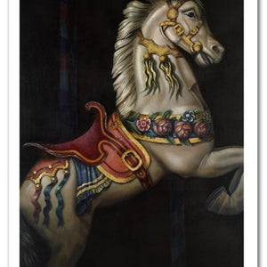 Gill Del-Mace 'Carousel Horse 1'