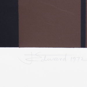 J Edward 'Cosmic Symbol' - screenprint on paper