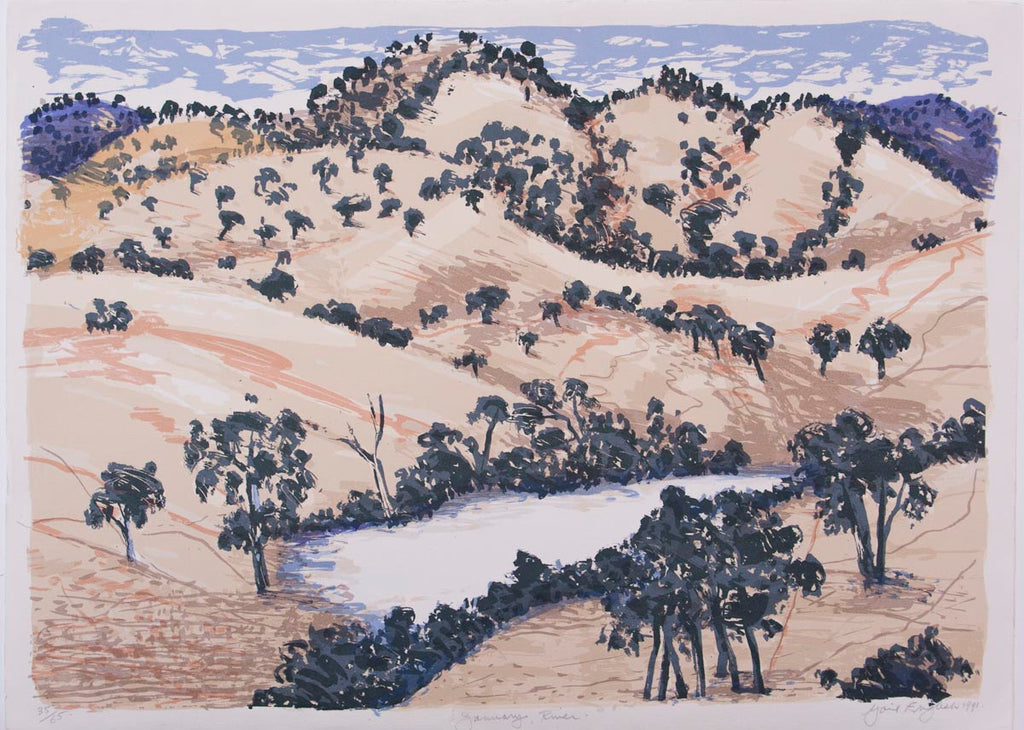 Gail Rivers Gail English 'January River' – Art and Collectors