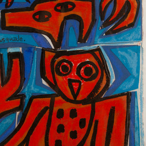 Pasquale Giardino 'Untitled (Red Tree)'