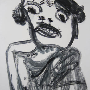 Anne Marie Hall 'Untitled (Portrait in Black)' - on hold
