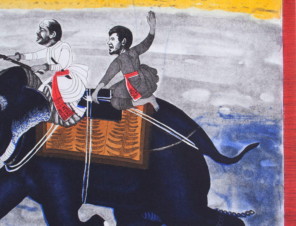 Rew Hanks 'Battle of the Bulls' – Art and Collectors